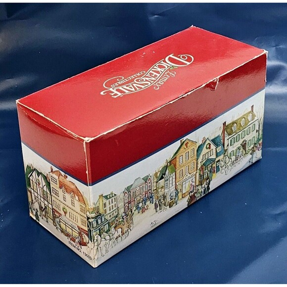 Lemax Dickensvale Christmas Village  Porcelain Horse & Sleigh 1990 In Box EUC! - Picture 4 of 13